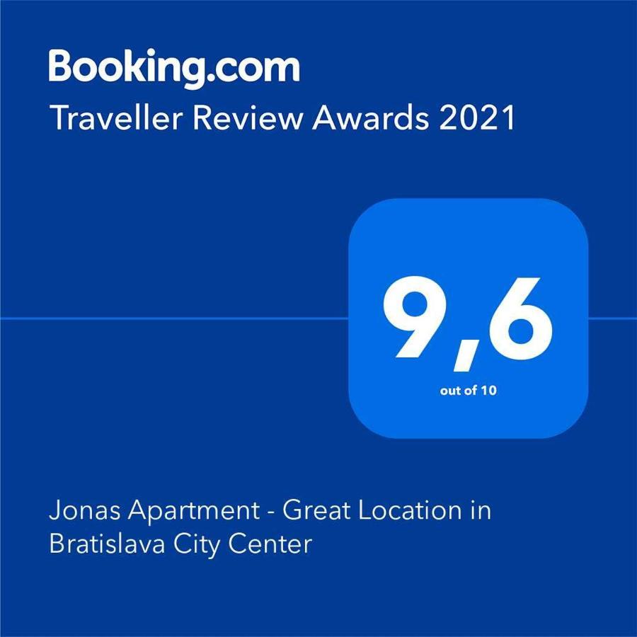 Jonas Apartments - Great Location Near Bratislava City Center Exteriér fotografie